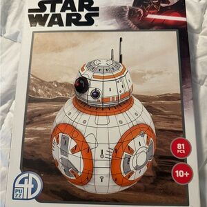 Star Wars BB-8 3D Puzzle - Orange and White